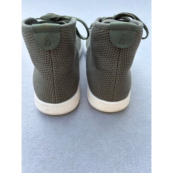 Mens Allbirds Tree Toppers Athletic Sneakers Olive Green high top US 10 EU42 - Picture 6 of 10